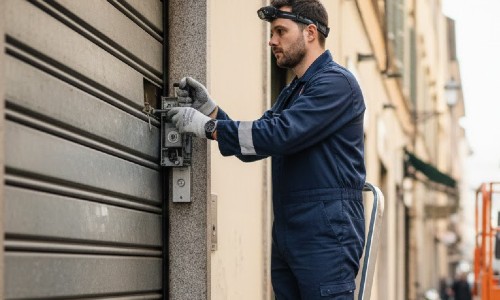 Repairing a security rolling shutter